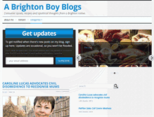 Tablet Screenshot of abrightonboyblogs.co.uk